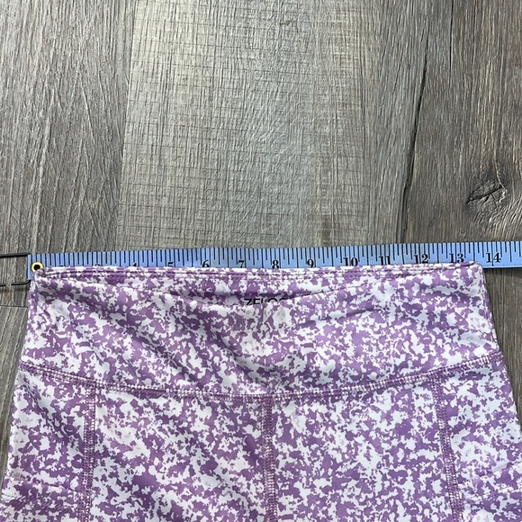 Zelos•🎉HP🥳 Girls Compression Bike Shorts Lavender White, Size XL, - Picture 5 of 6